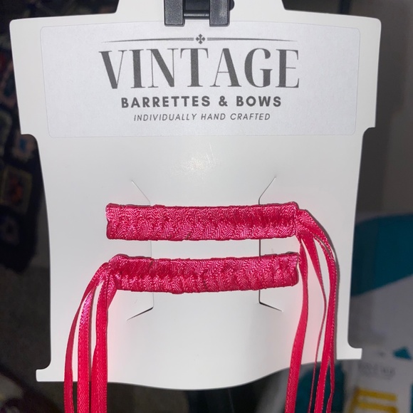 🎅🏻 BOGO!!!! 2 For 1 Thru 12-19 Braided Barrettes Handmade 80s Vintage Retro - Picture 7 of 13